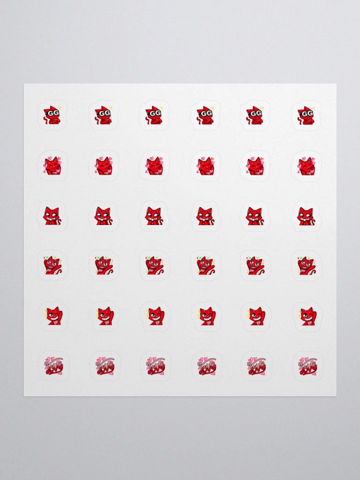 MysterySpaceCat Micro Emote Sticker Collection product image (2)