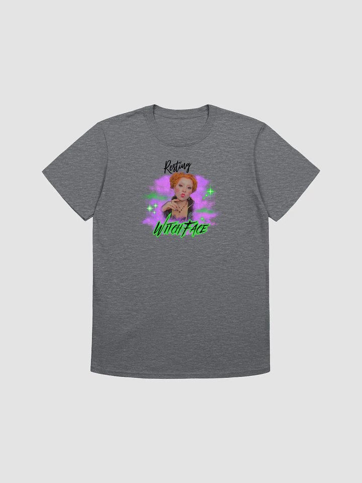 Resting Witch Face Gildan Unisex Softstyle T-Shirt product image (1)