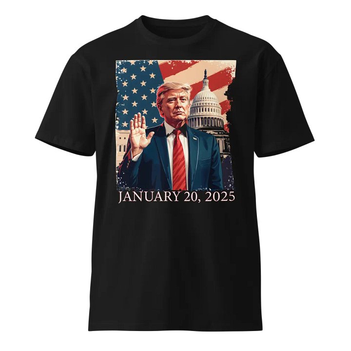 Donald Trump Oath of Office 47th President T-Shirt product image (1)