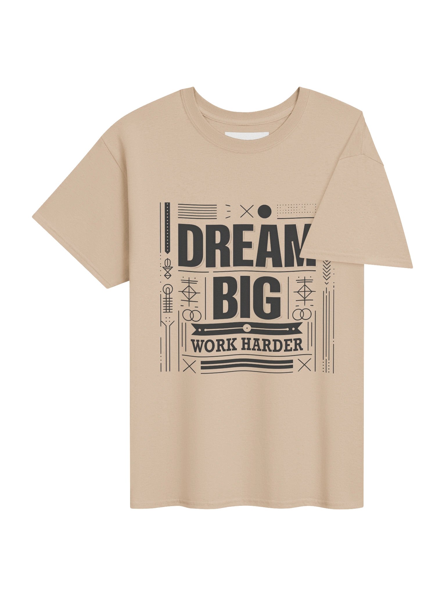 Dream Big Work Harder T-Shirt product image (4)