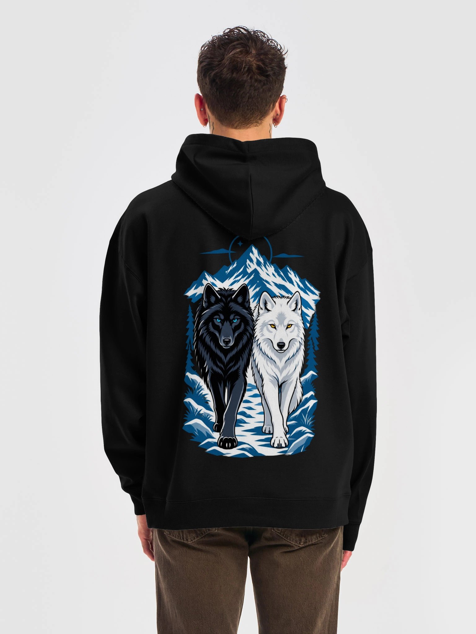 Hoodie Premium - Collection spéciale, Brodé manches + buste / avec dessin arrière, La dernière prière product image (12)