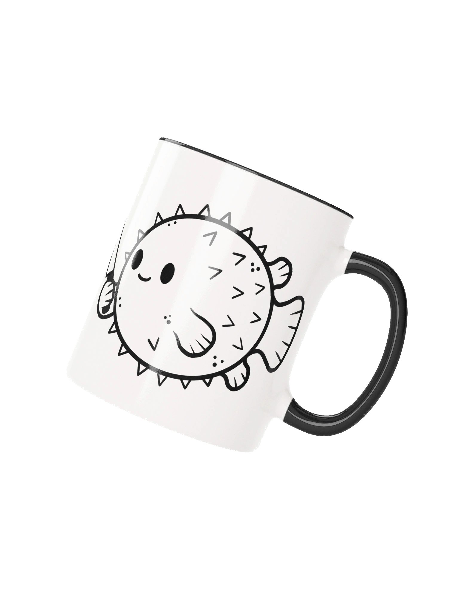 Moody Pufferfish Mug product image (2)