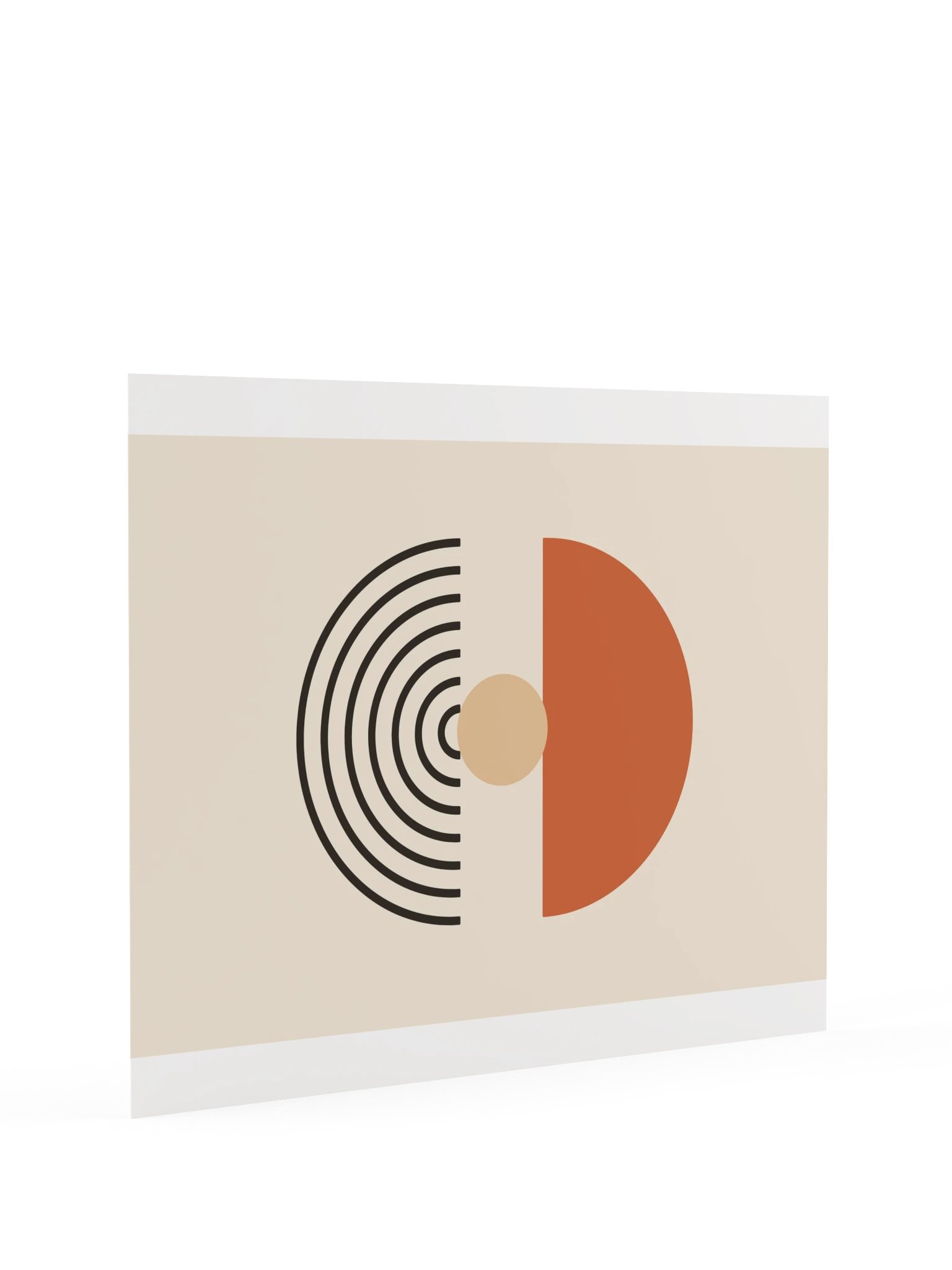 Boho Rainbow Sun Print | Abstract Bathroom Wall Art product image (9)