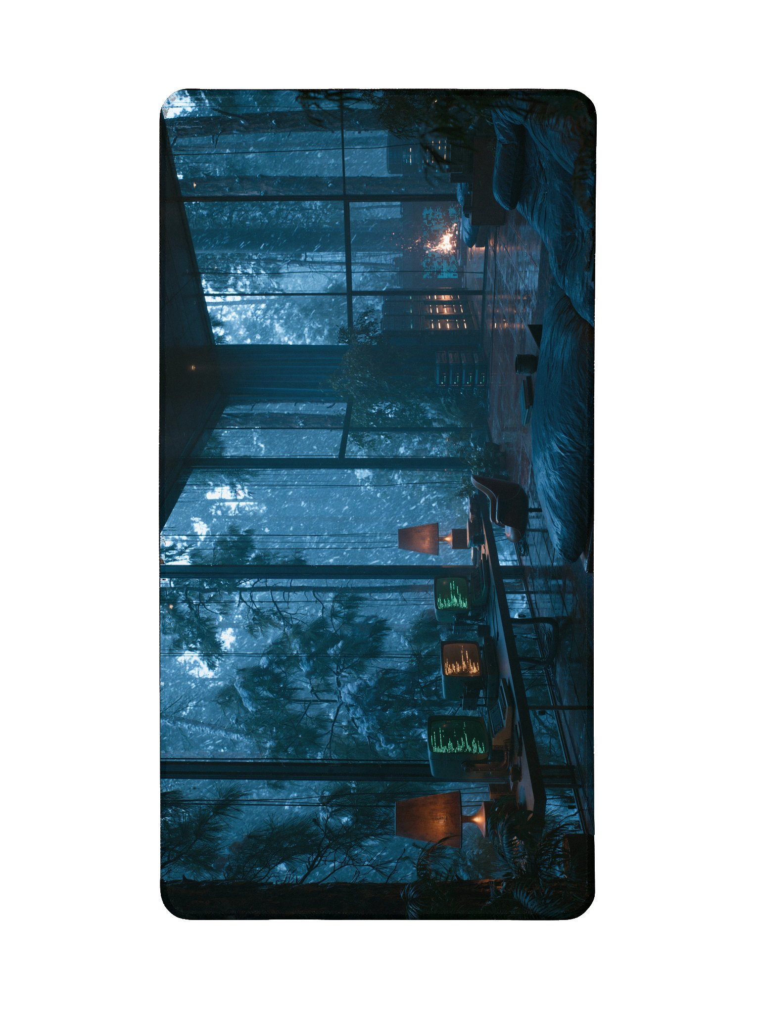 Cyber-Cabin Deep Focus Desk Mat product image (2)