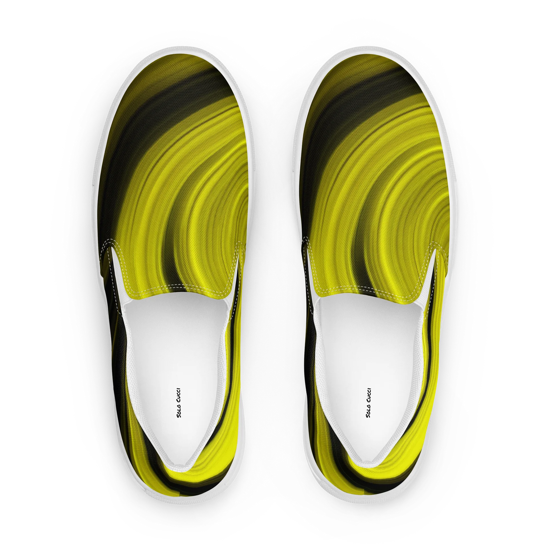 Yellow Swish Slip-Ons product image (1)