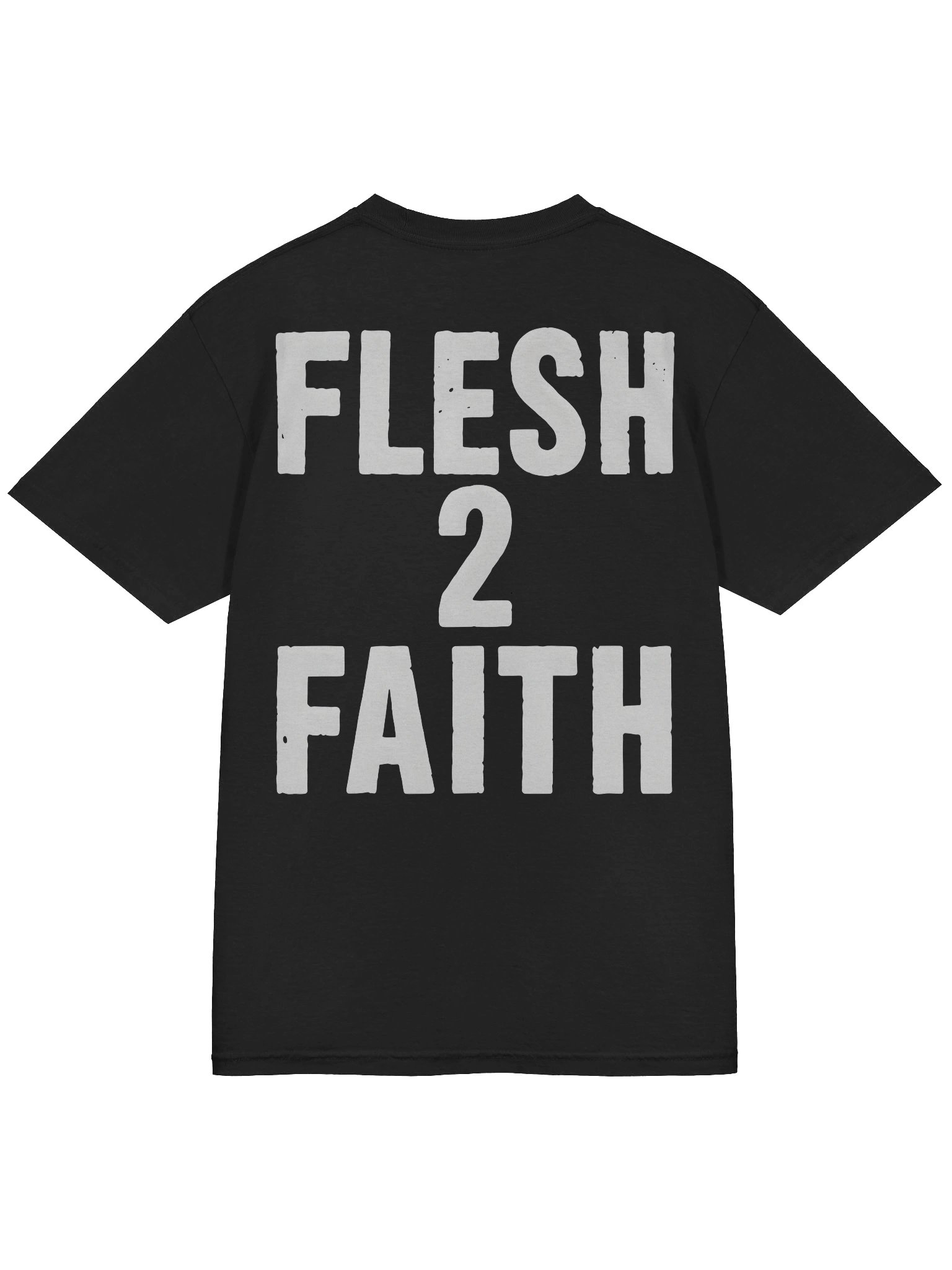From Flesh 2 Faith — Logo Tee (White) product image (4)