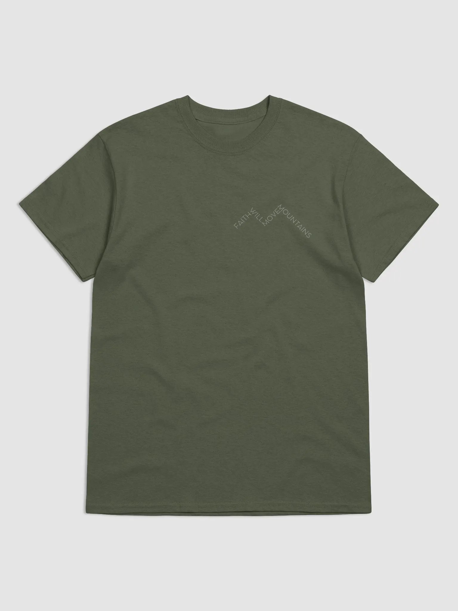 Faith Will Move Mountains T-shirt product image (1)