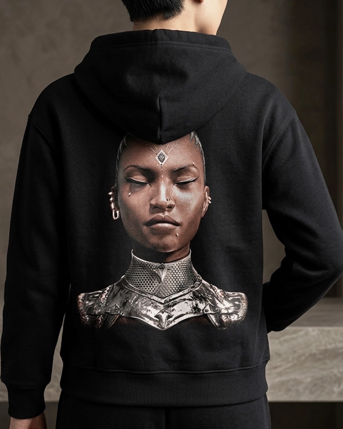 Queen Amanikhatashan · AS Colour French Terry Hoodie product image (4)
