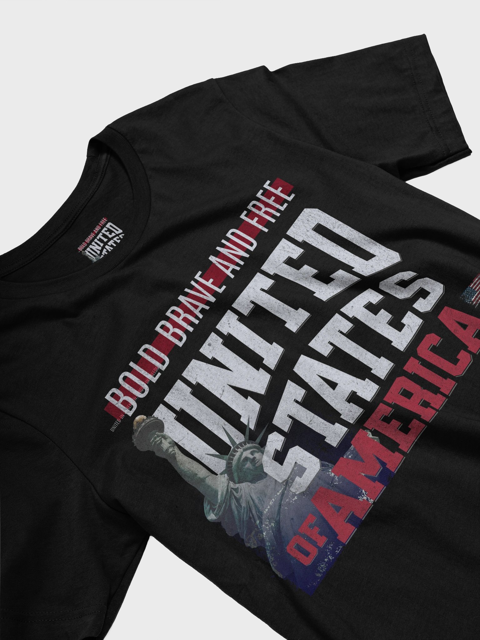 Bold, Brave & Free USA Tee product image (7)