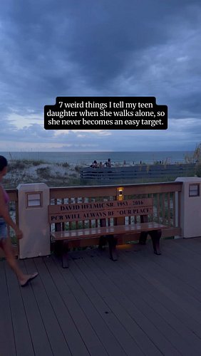 My daughter used to ask me to braid her hair before school. Now she’s 16 and walking places on her own, and there are situati...