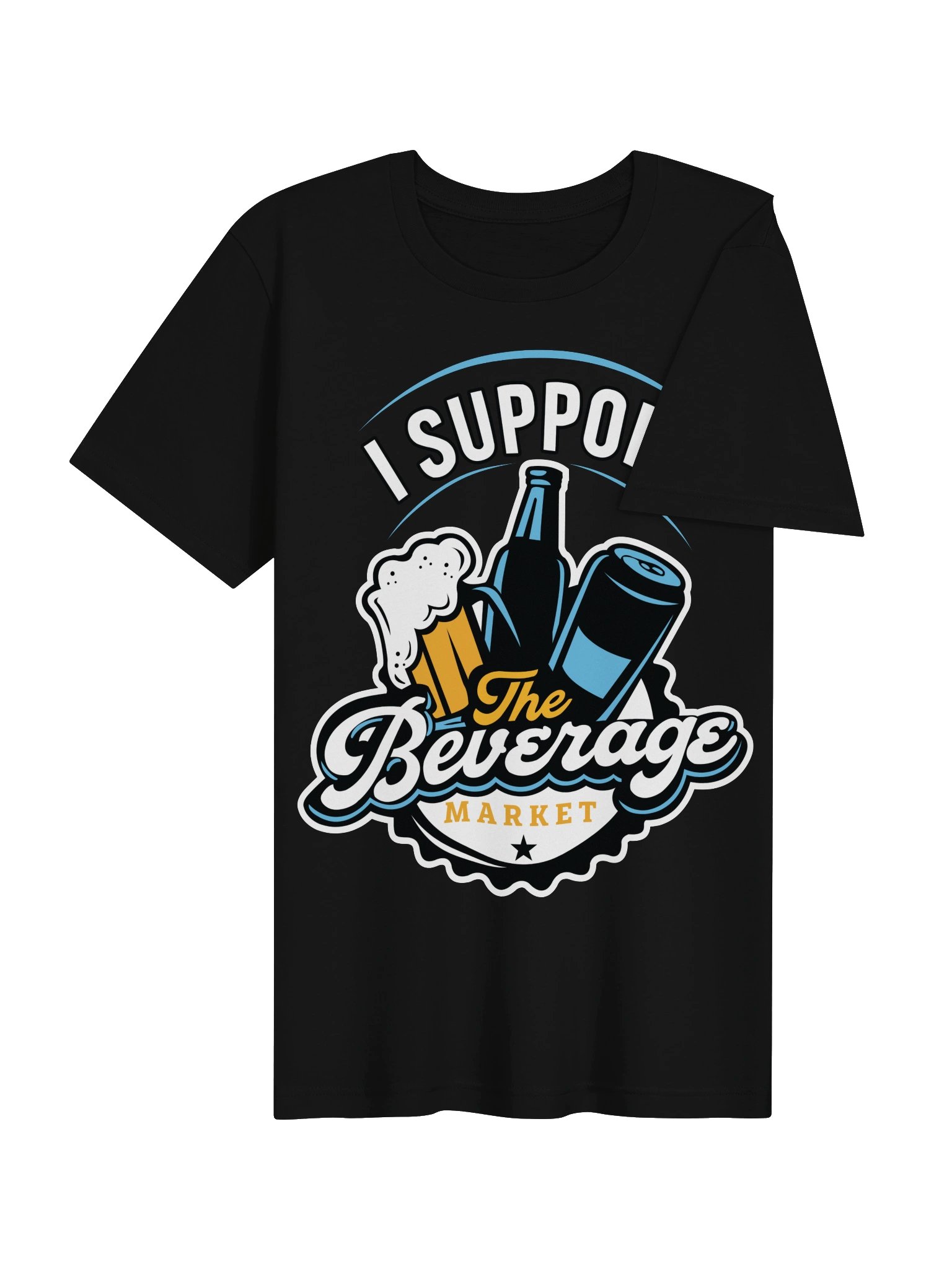 Single Side Unisex Support Shirt - Blue Accents product image (40)