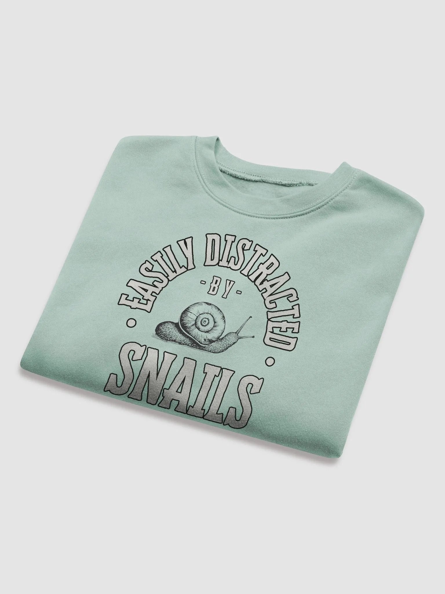 Easily Distracted by Snails - Fleece Cropped Sweatshirt product image (8)