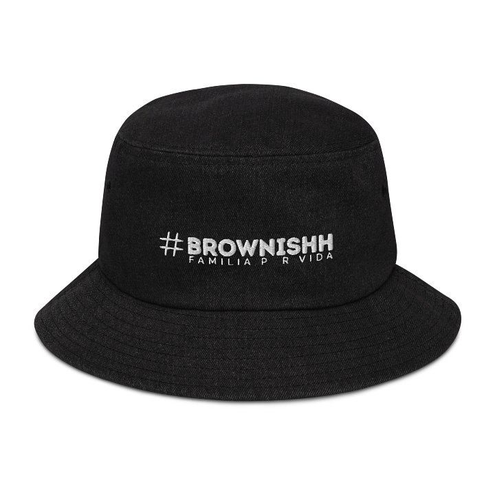 #Brownishh - Bucket Hat (Black) product image (1)