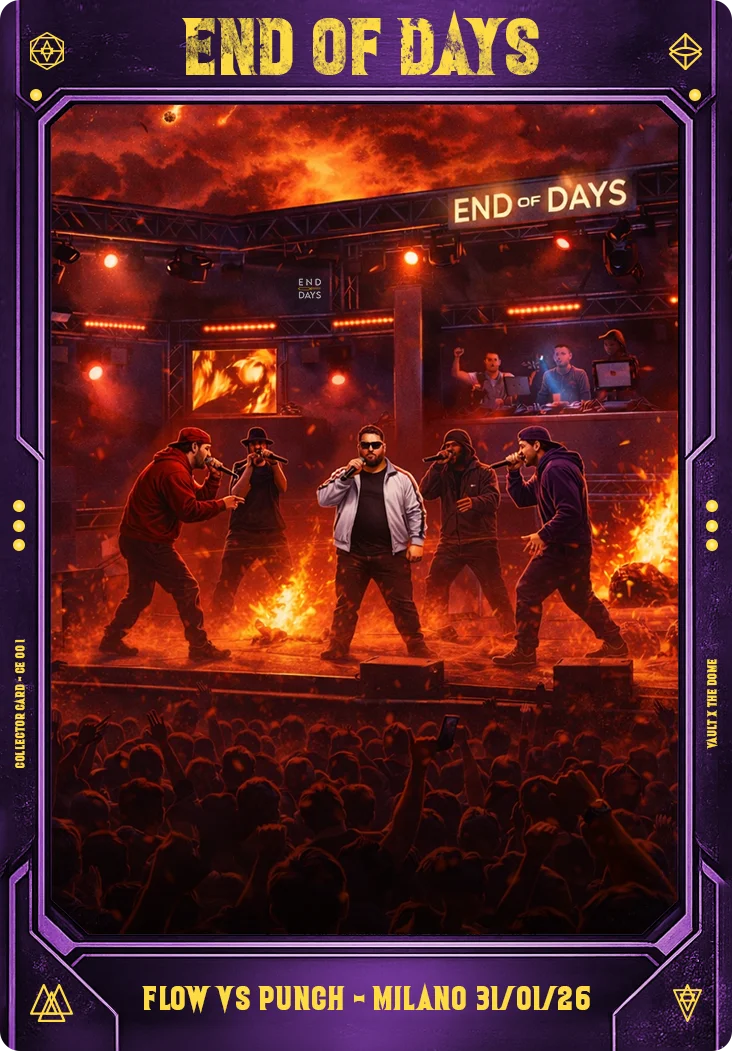 End Of Days – Flow vs Punch | Milano 31/01/26 product image (1)
