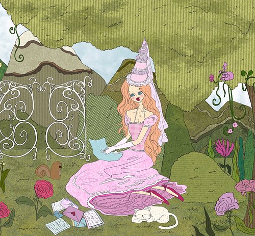 Drew a princess castle ♛𓏌𓊘⋆˙⟡ 

#illustration #procreate #art #digitalart #illustrator