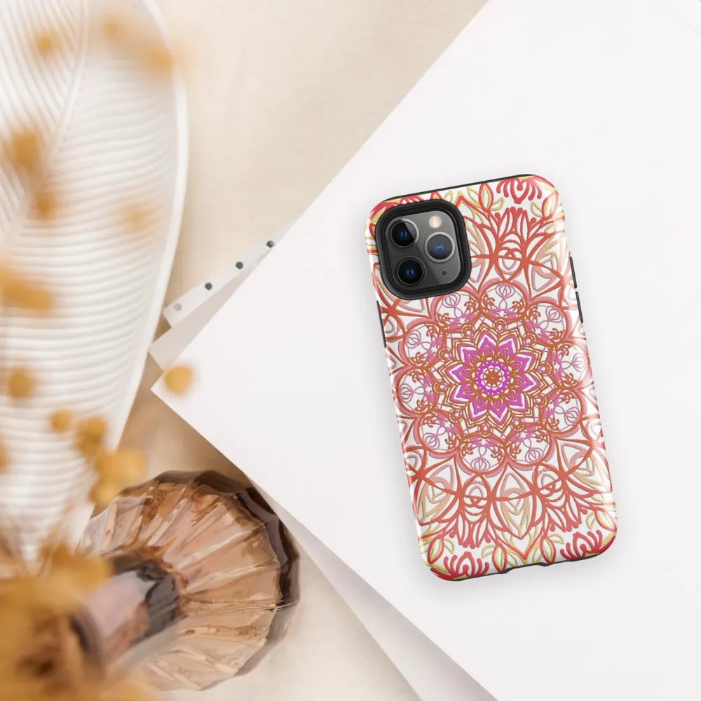 Radiant Mandala iPhone® Tough Case product image (2)