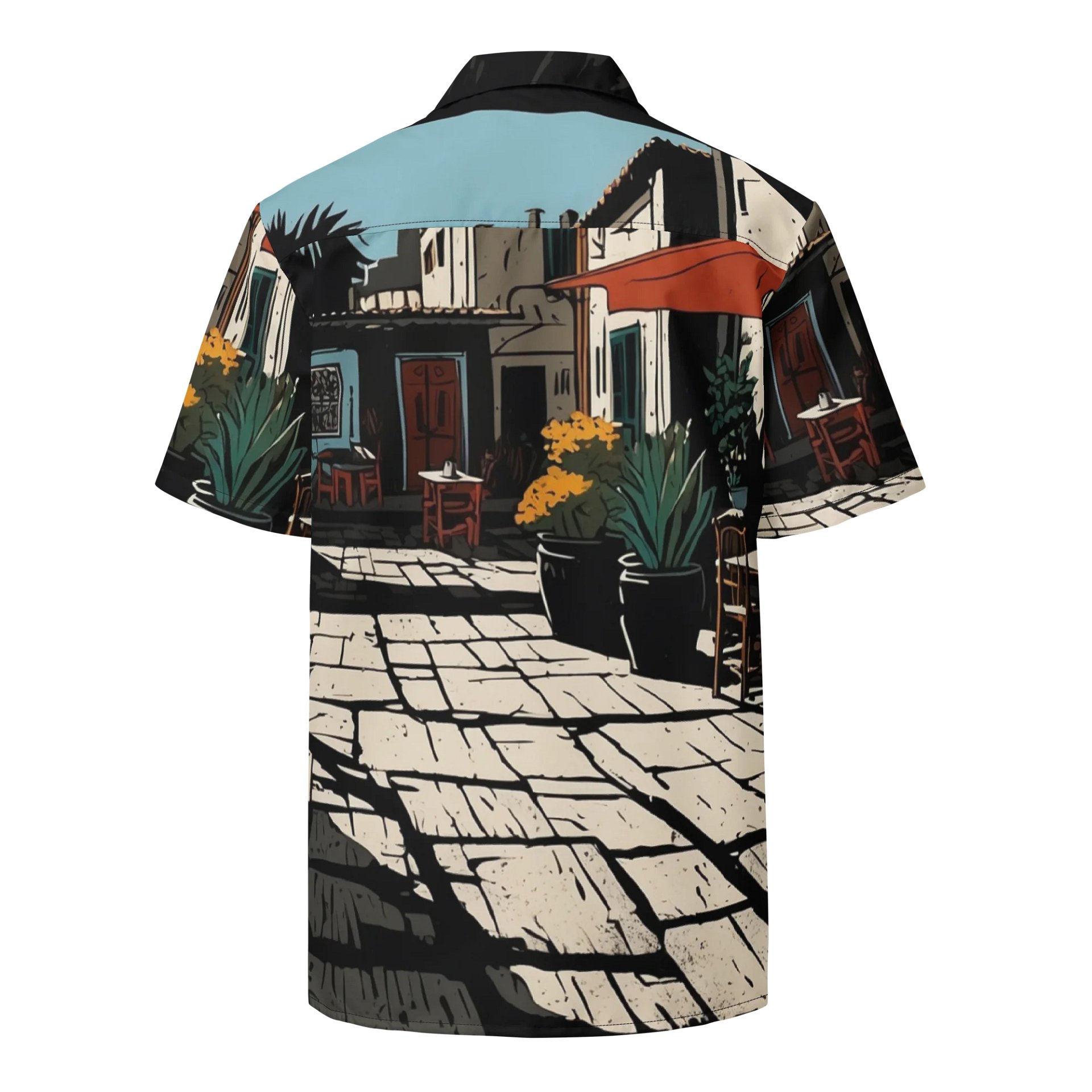 Sunlit Alley Hawaiian Shirt product image (3)