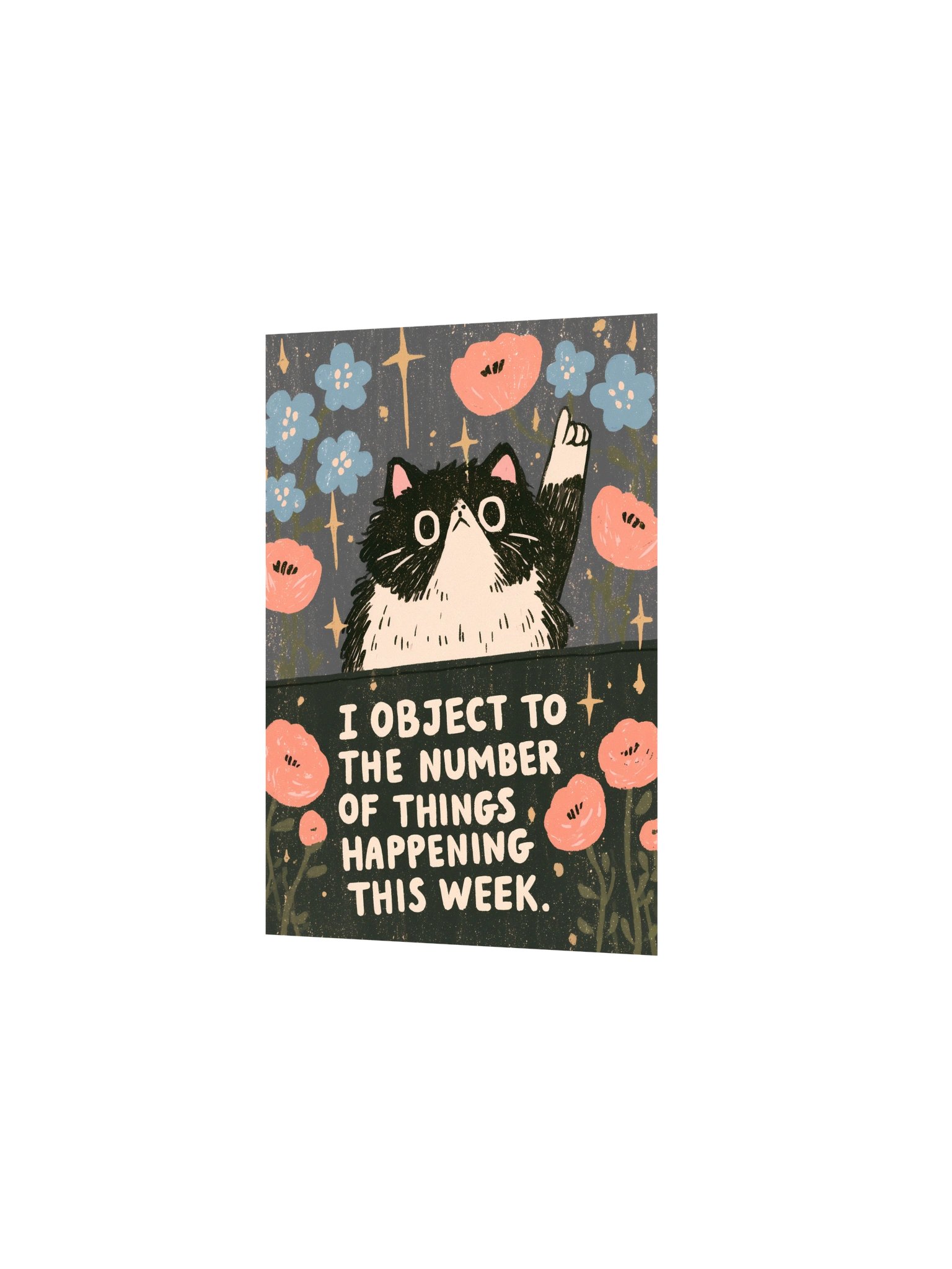 I Object to This Week Cat Poster product image (12)