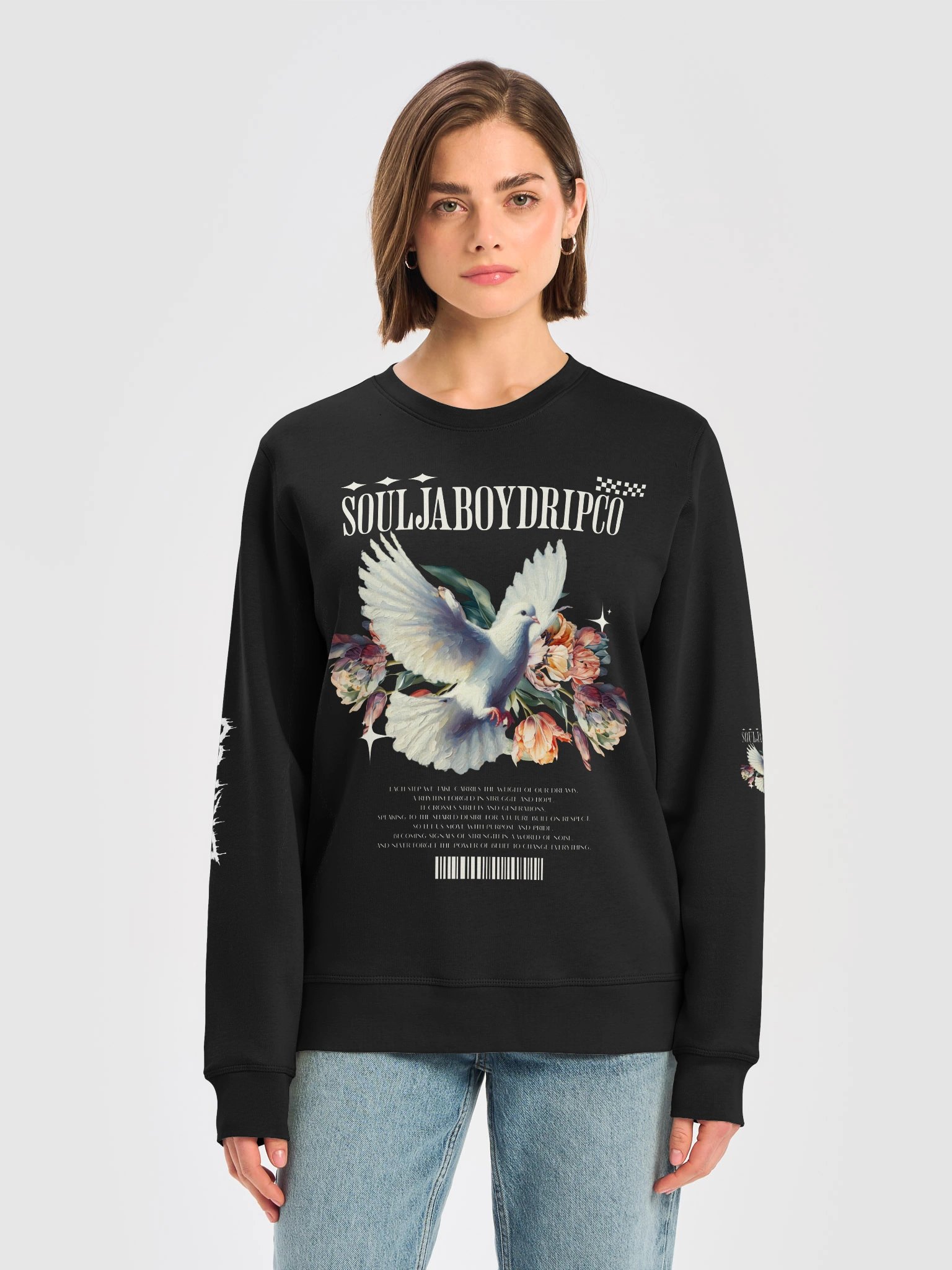 Soulja Boy Dripco Dove Graphic Sweatshirt product image (9)