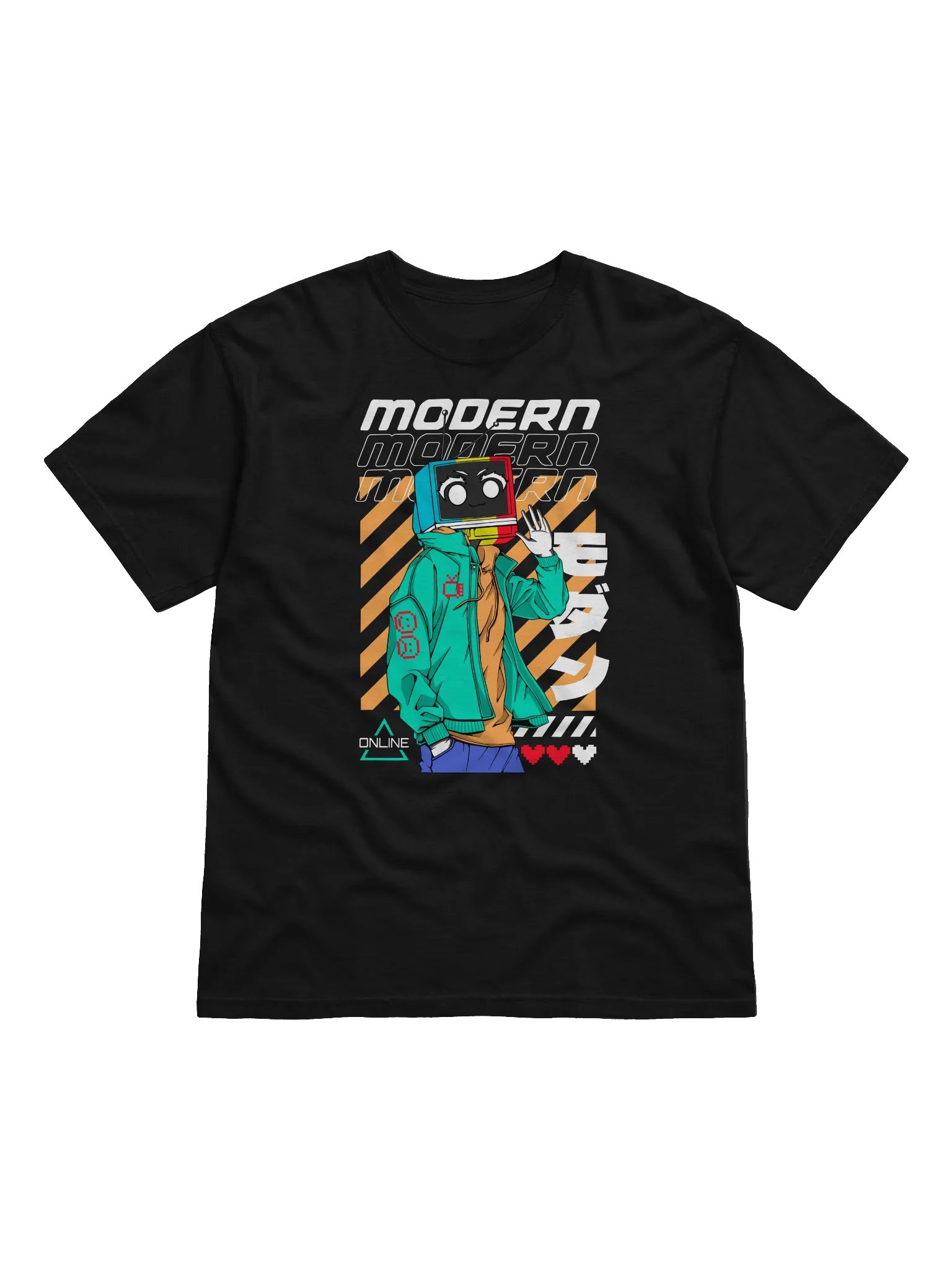 Modern Broadcast Retro Tech T-Shirt product image (1)
