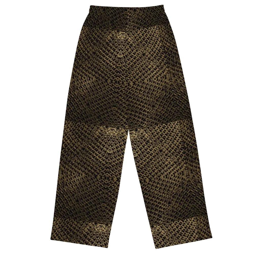 Gold Chainmaille Wideleg Pants product image (1)