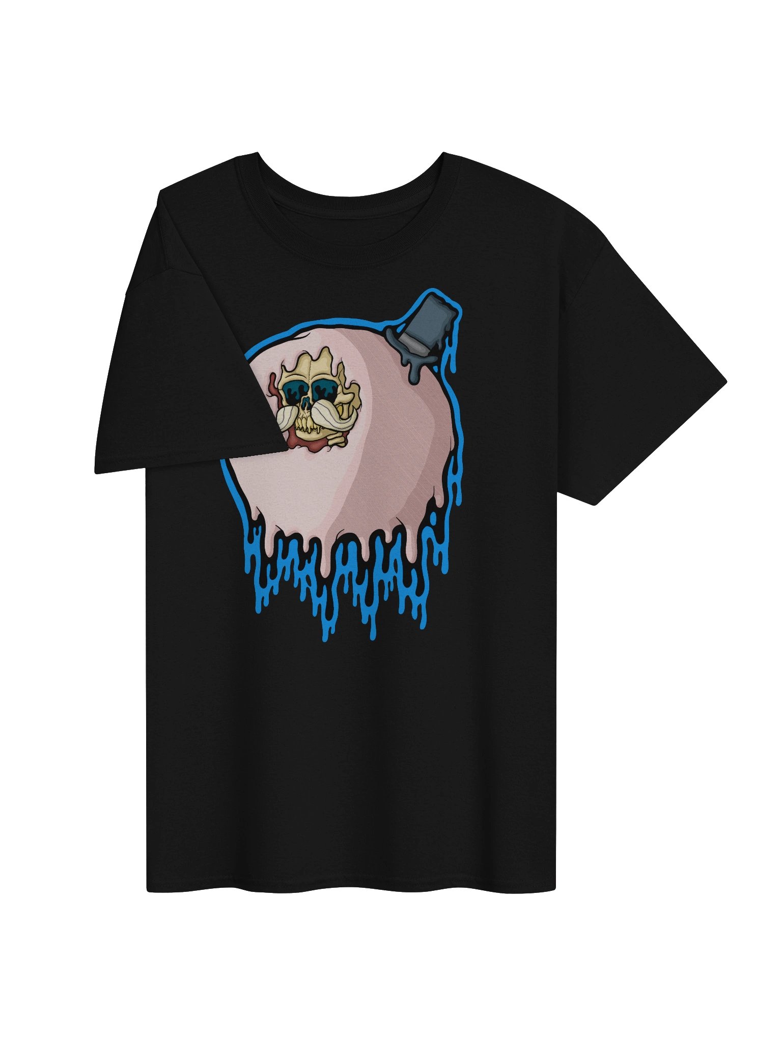 Drippy Poppin' Skull Tee product image (3)