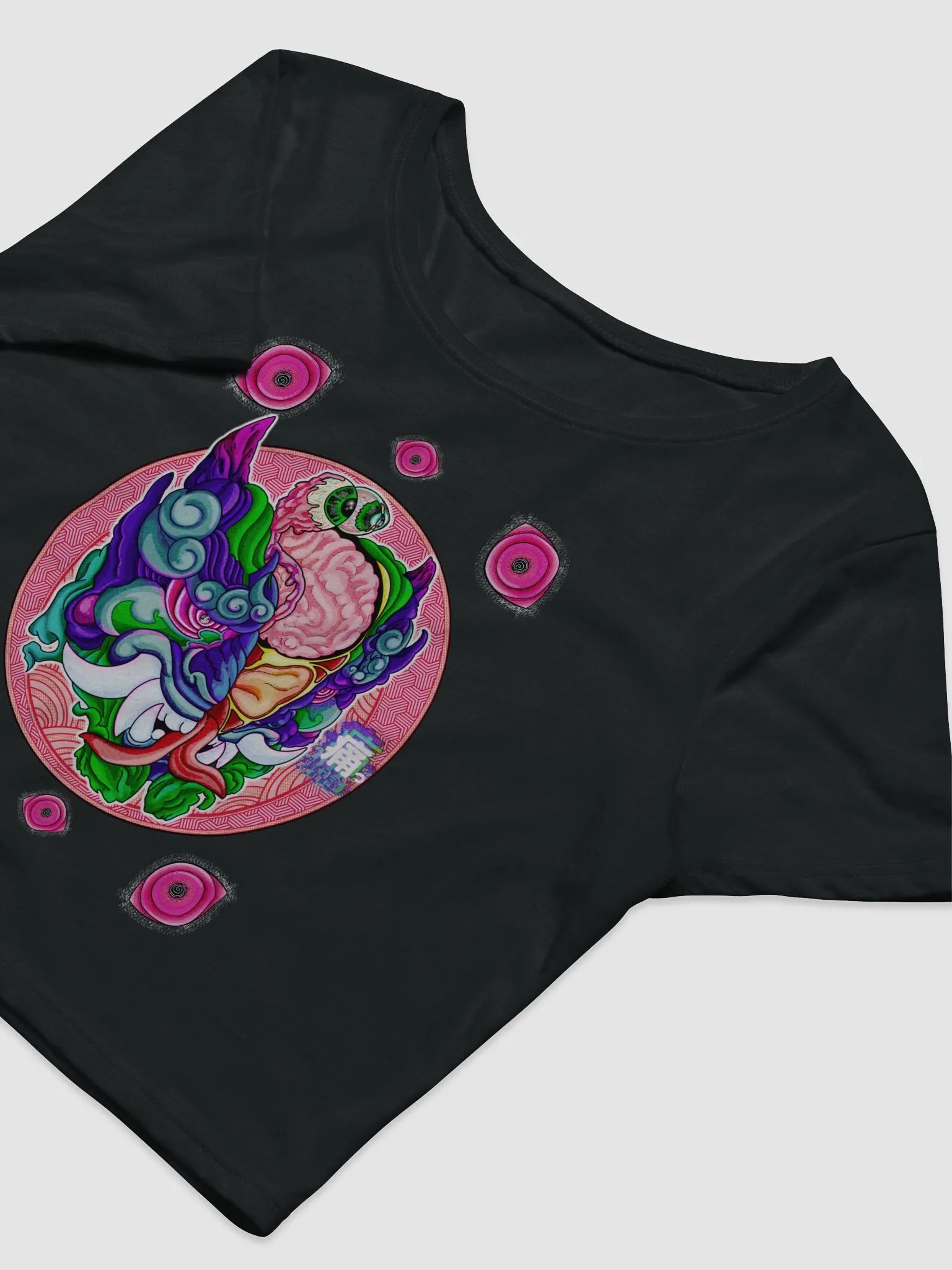 Yokai Migraine: Bella+Canvas Women's Crop Tee product image (3)