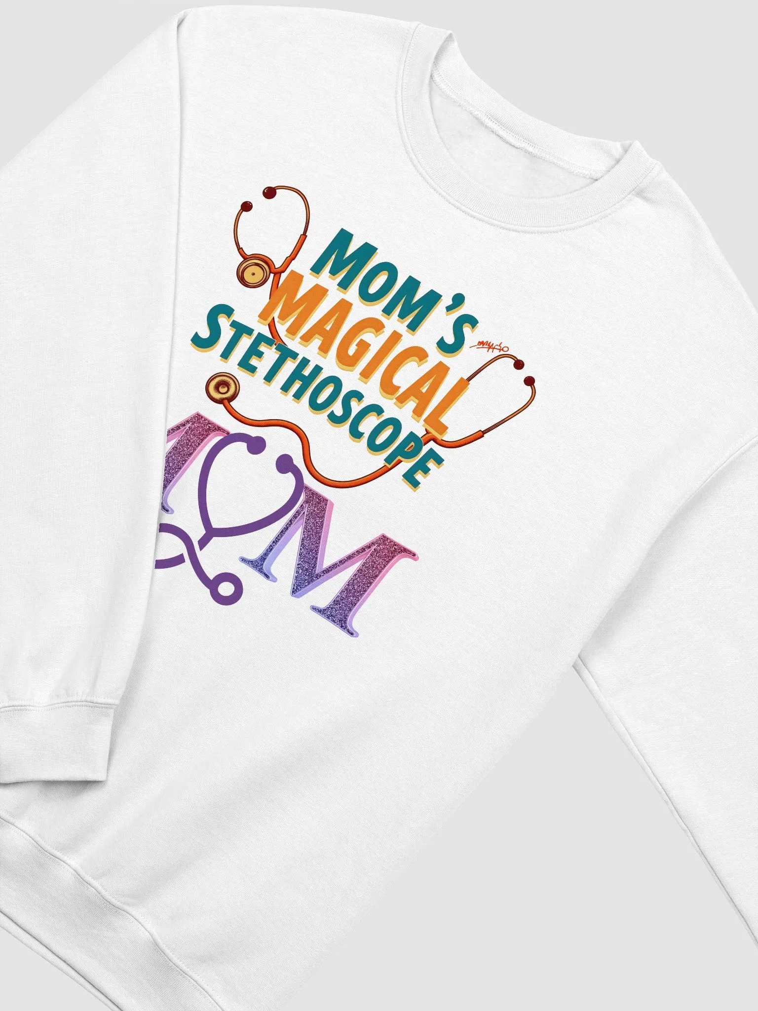Mom's Magical Stethoscope Crewneck Sweatshirt product image (20)