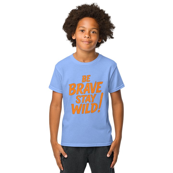 Be Brave Stay Wild! Youth Sports Tee product image (65)