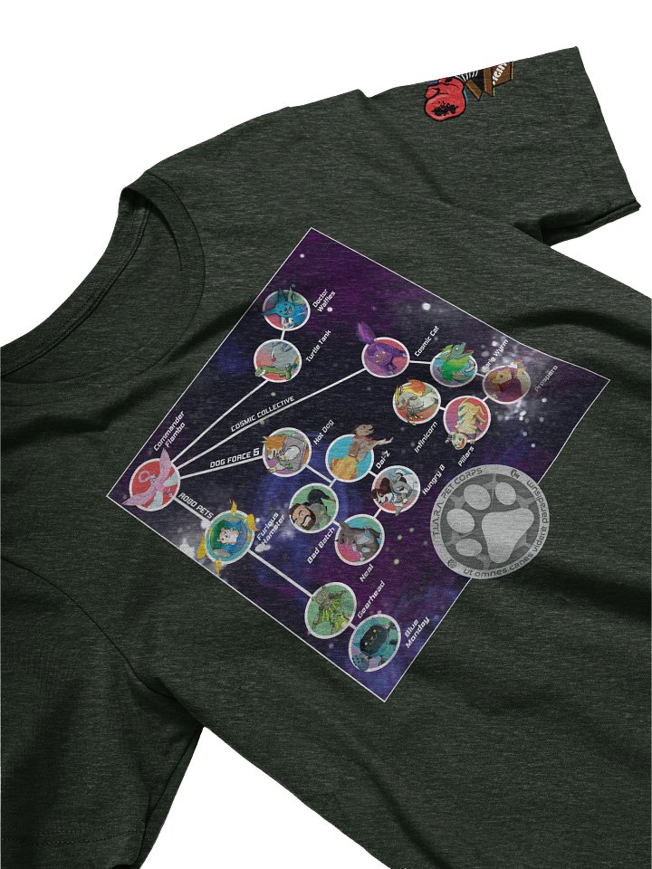 T.I.A.R.A. Pet Corps – Conquest Princess Character T-Shirt product image (1)