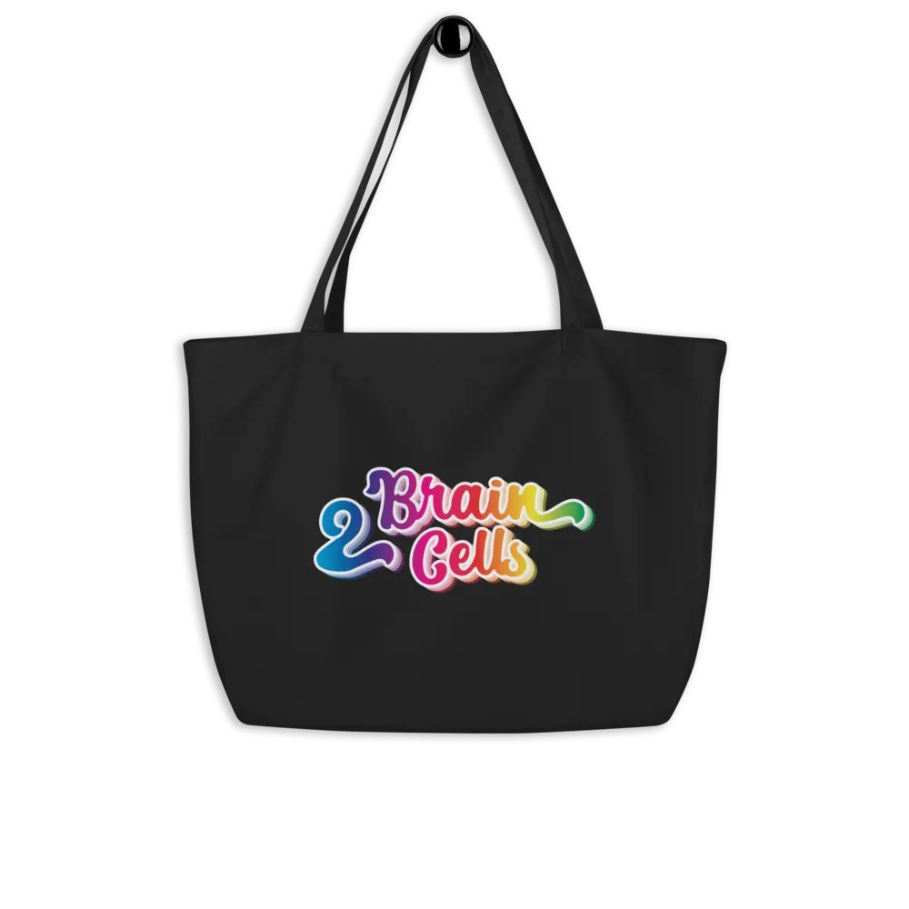 Vintage Rainbow 2 Brain Cells Tote Bag product image (9)