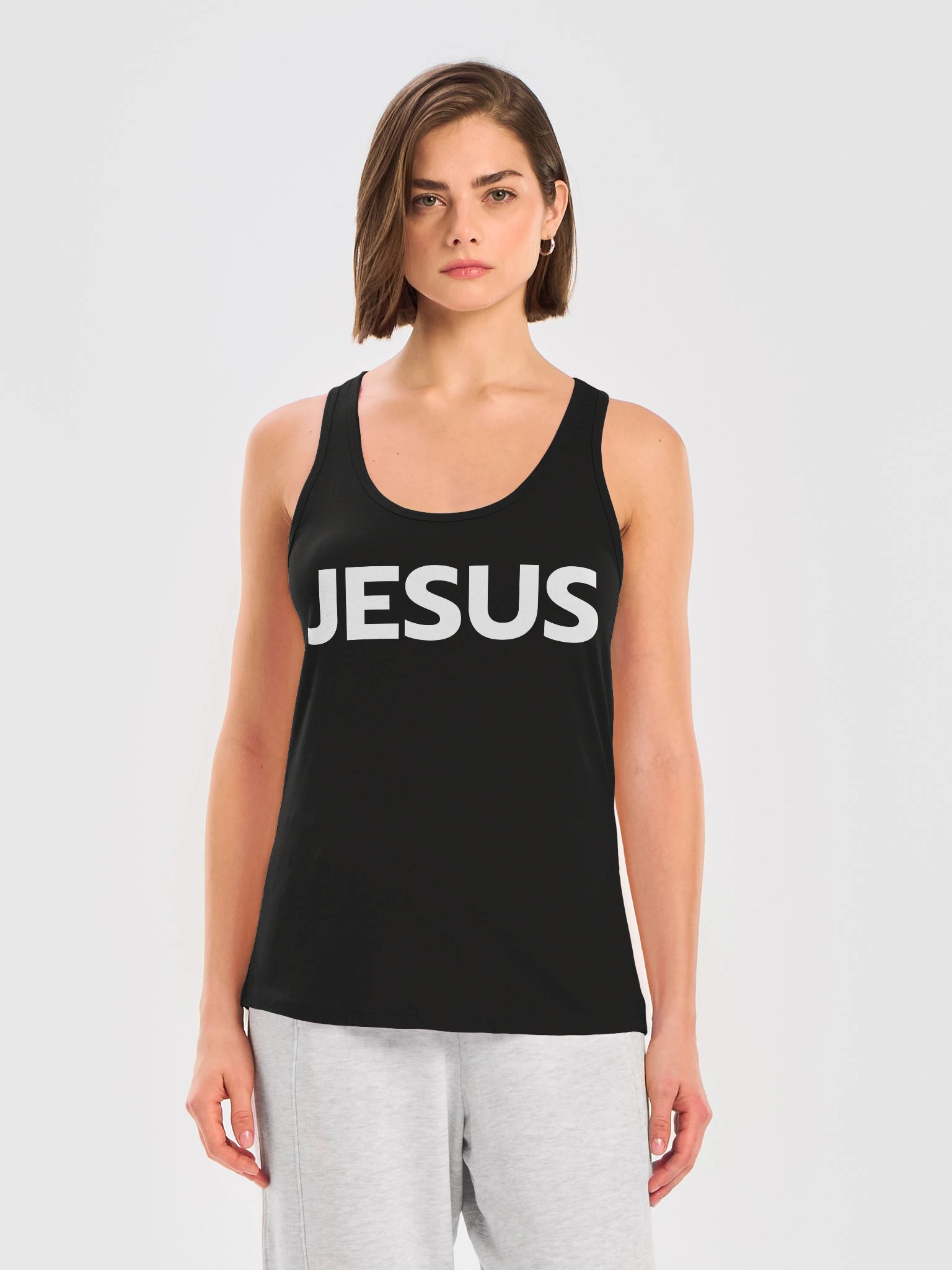 JESUS Women's Racerback Tank product image (1)