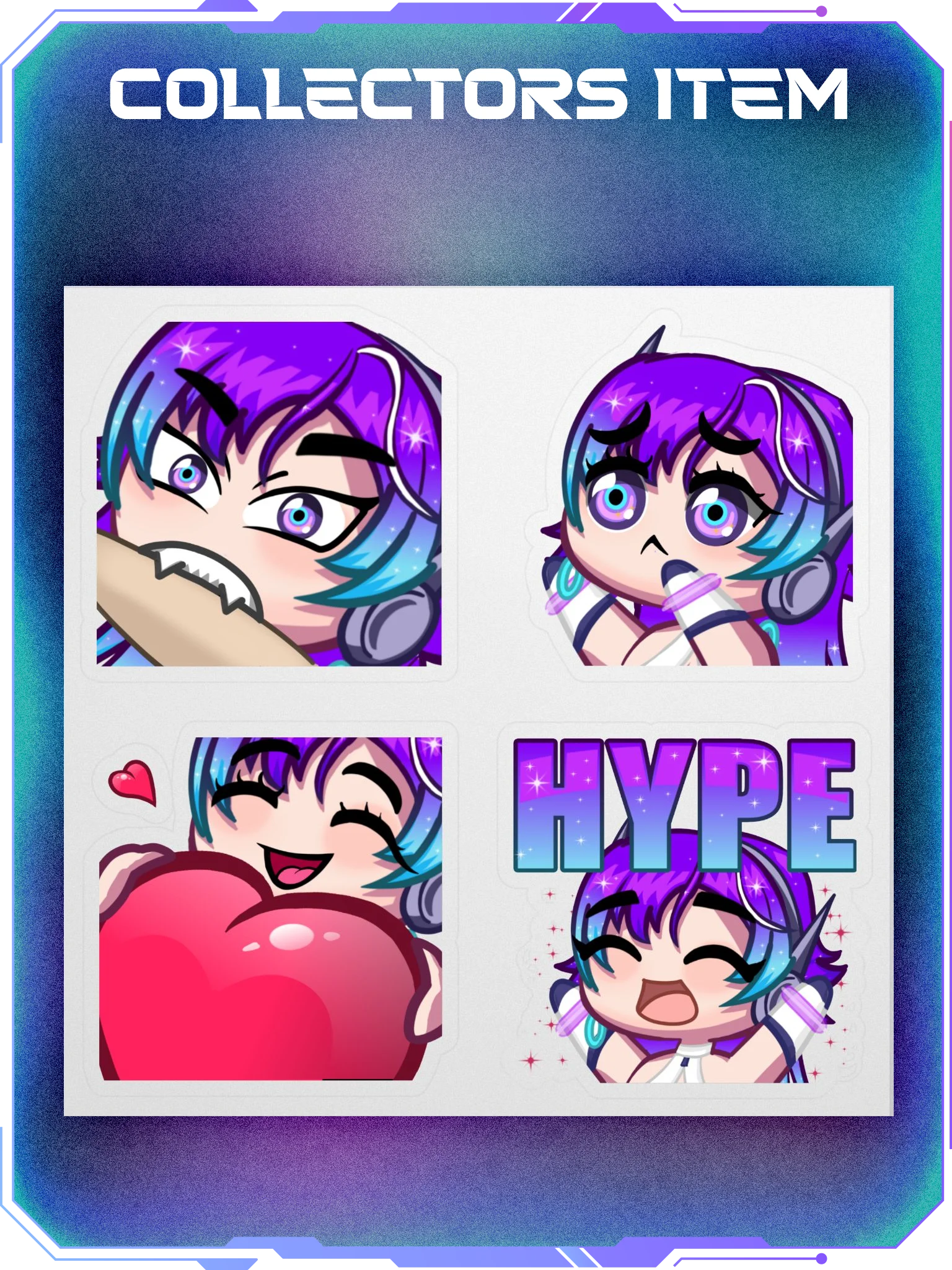 Stickers: Emotes Pt 1 product image (1)