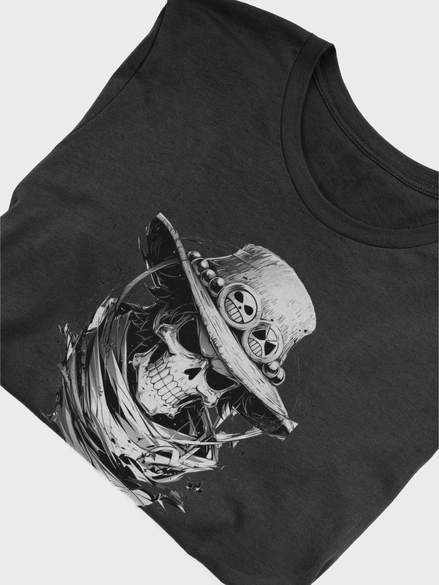 Skull Hat Illustration Graphic Tee product image (5)