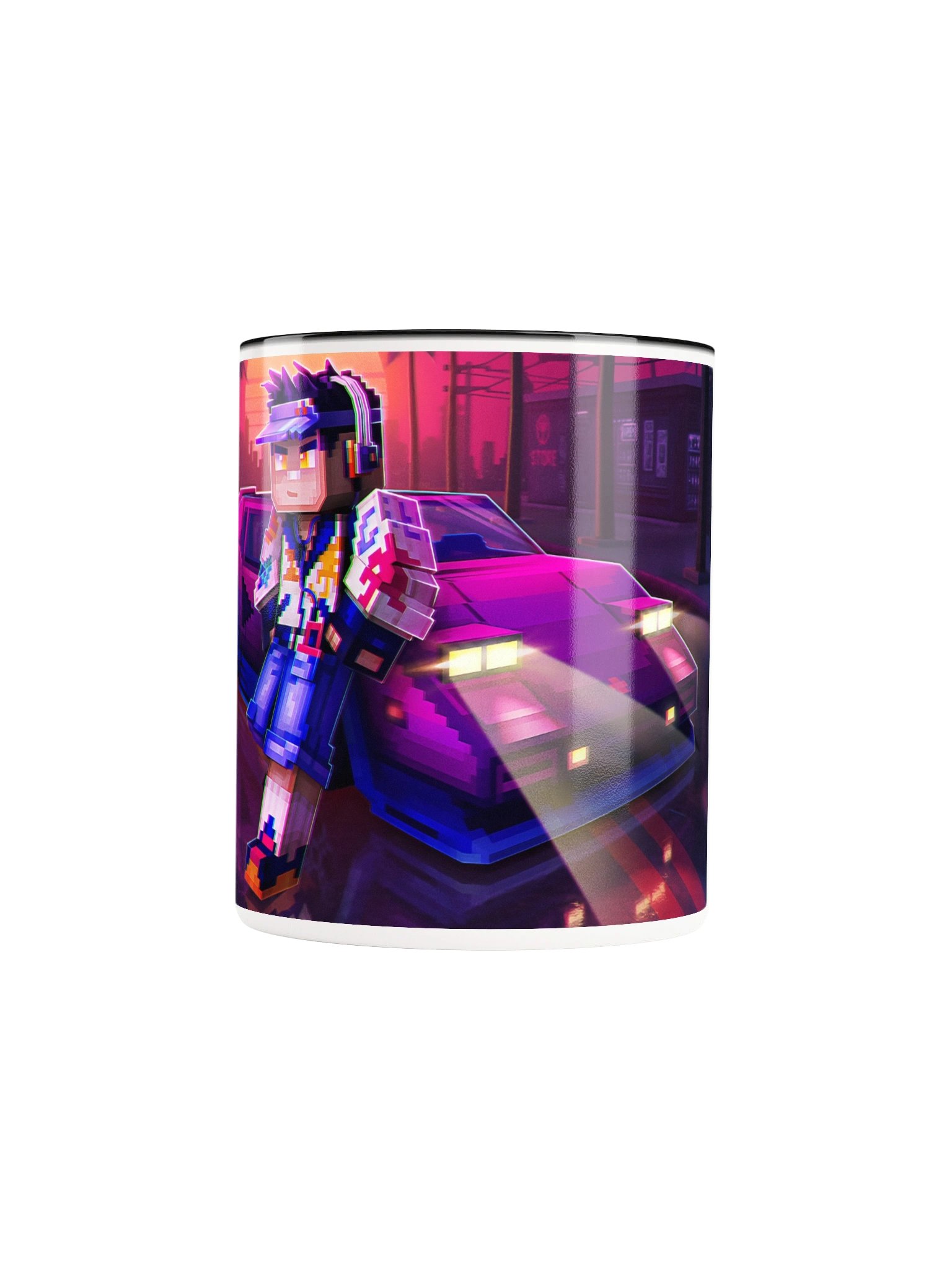 Sunset Retrowave Season Сup product image (5)
