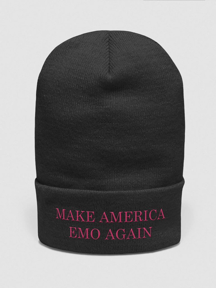 Make America Emo Again Beanie - Pink product image (1)