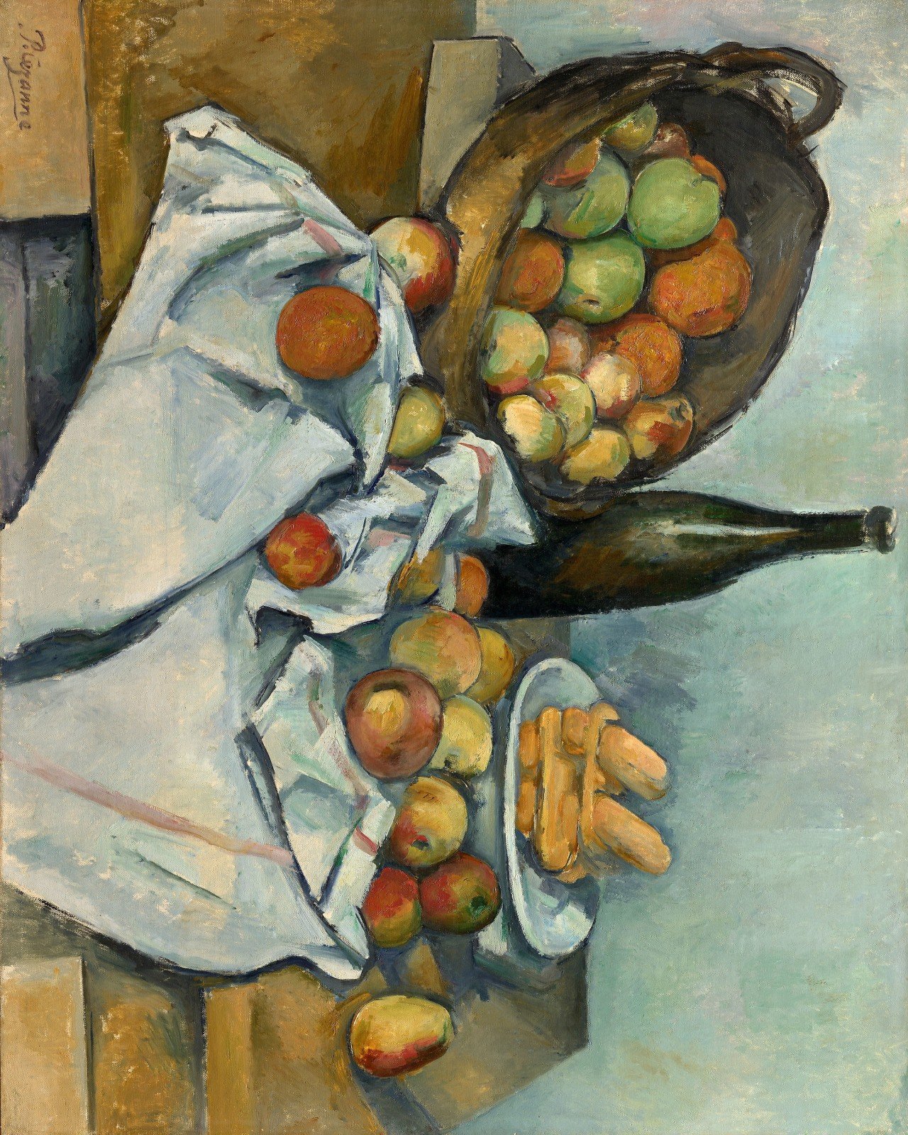 Cézanne, The Basket of Apples — Fine-Art Poster product image (1)