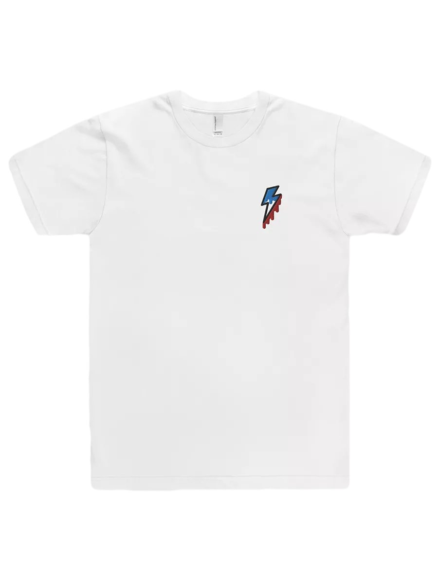 Embroidered lightning bolt - Unisex Jersey T-Shirt product image (1)