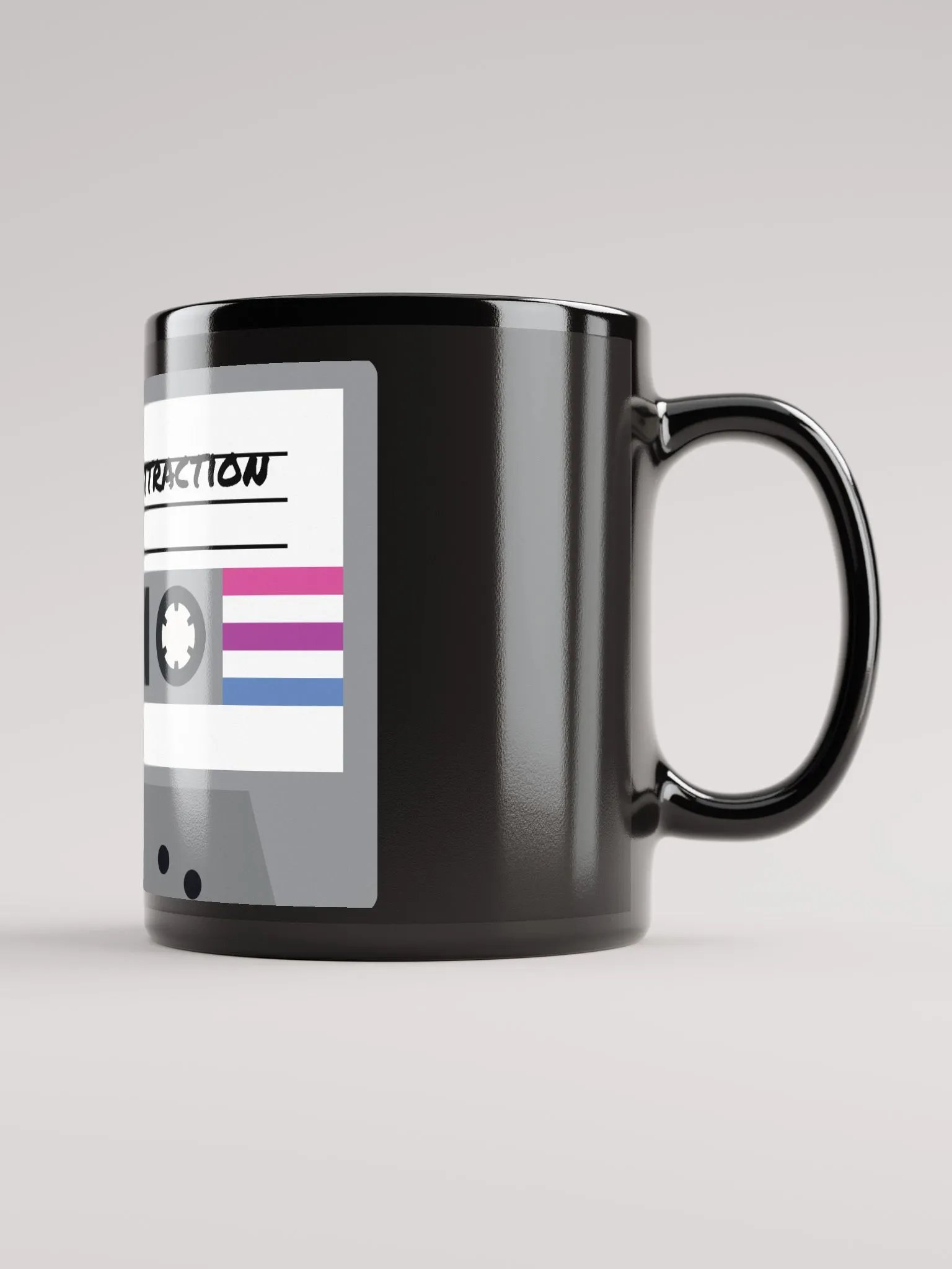 MA Cassette Glossy Black Mug product image (1)