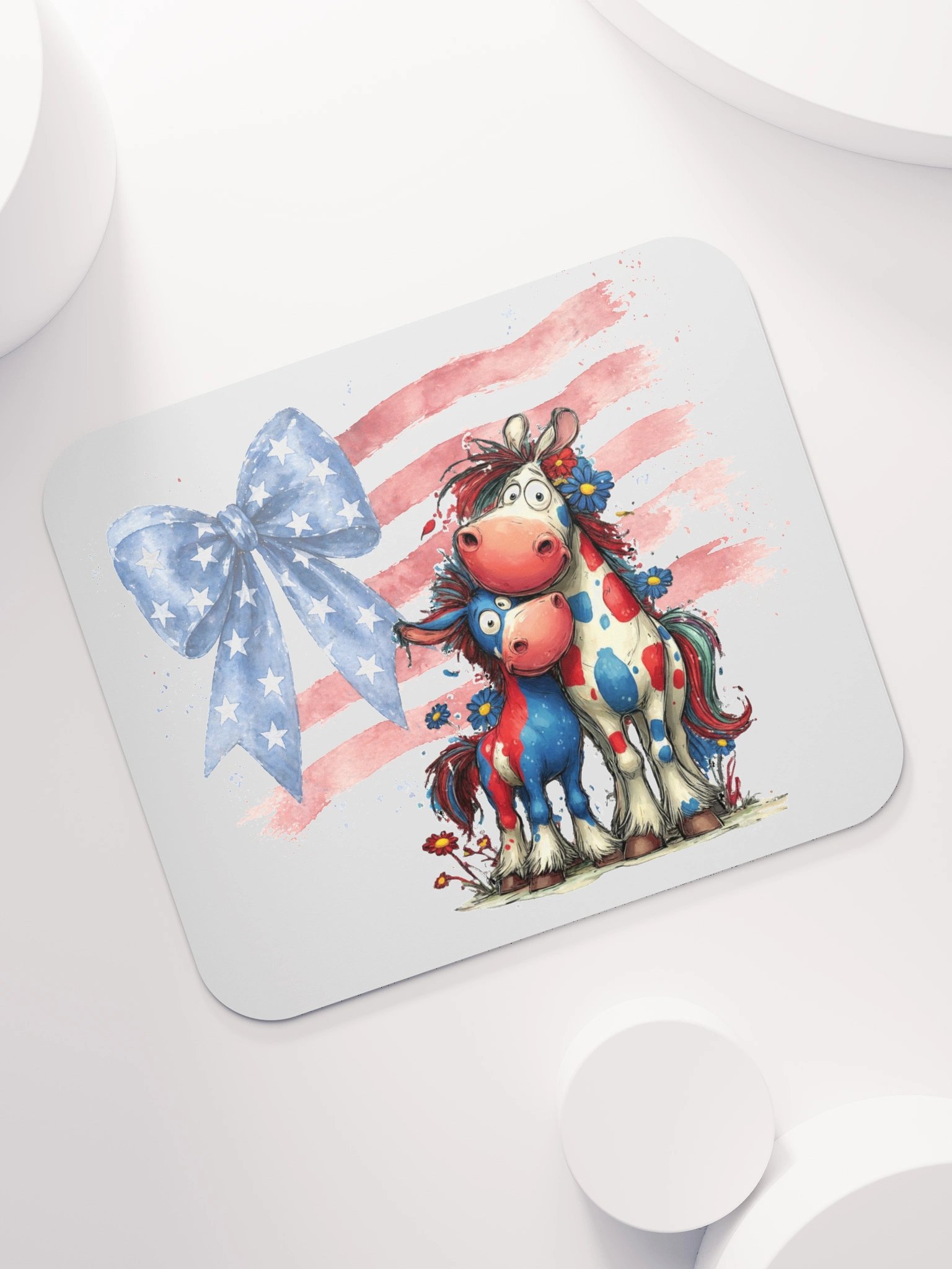 Patriotic Horse Mouse Pad product image (7)