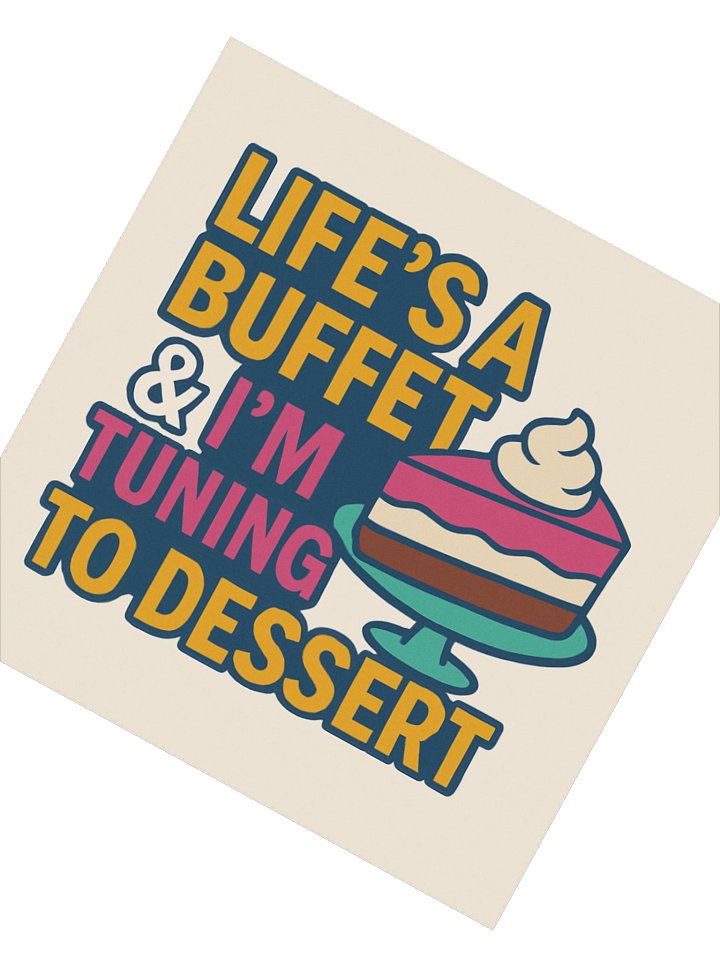 Life's A Buffet Sticker product image (3)