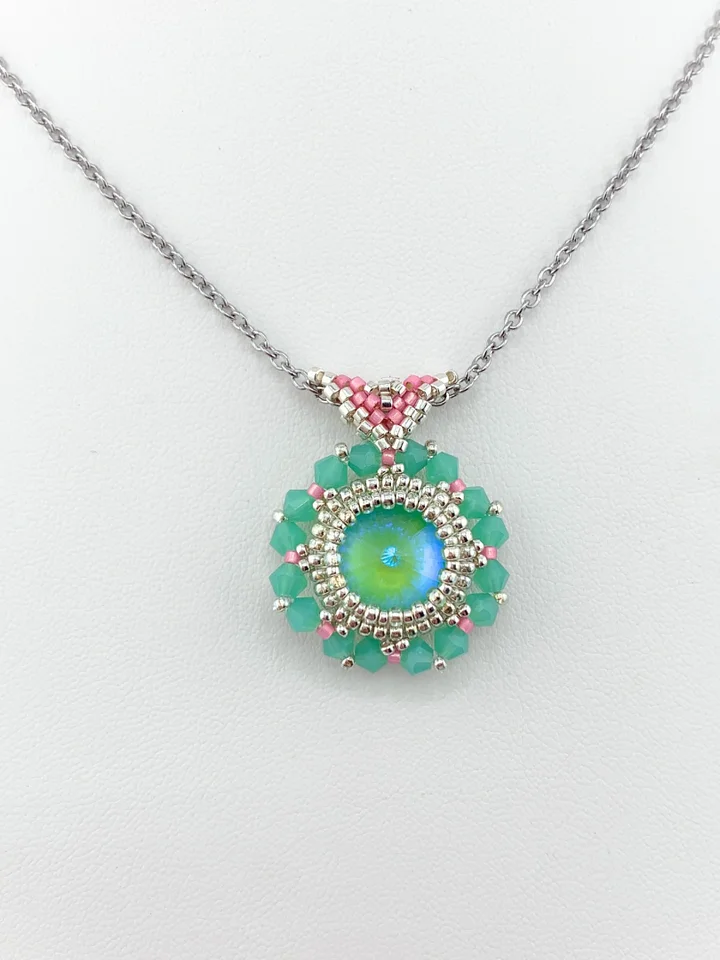 Beading Pattern - Crystal Aria Pendant product image (1)
