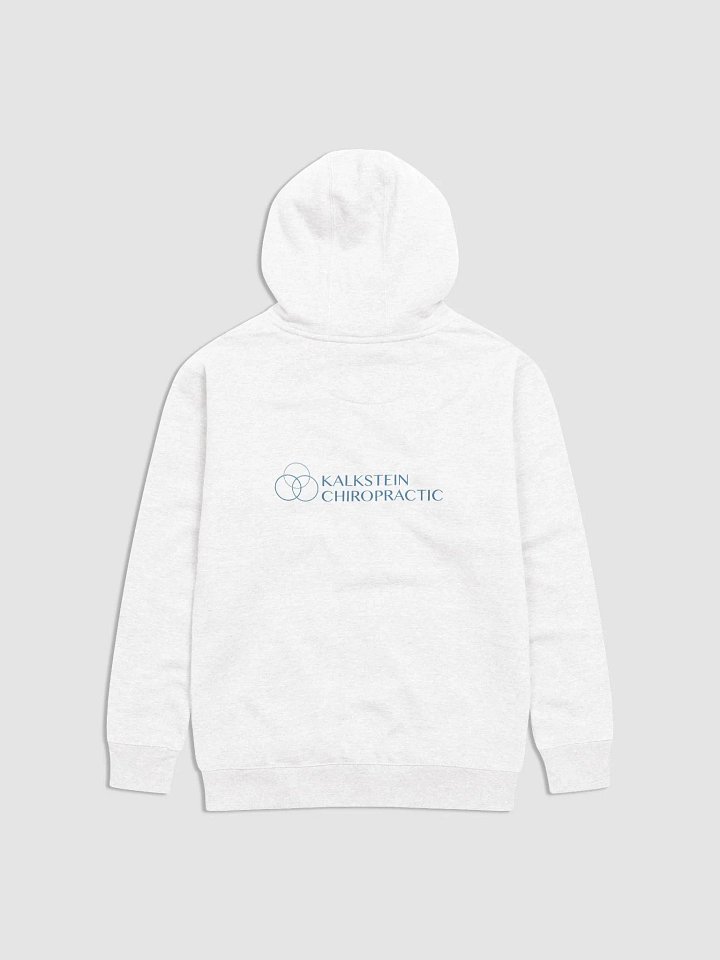Kalkstein Chiropractic Comfort Hoodie (Blue Logo Print) product image (44)
