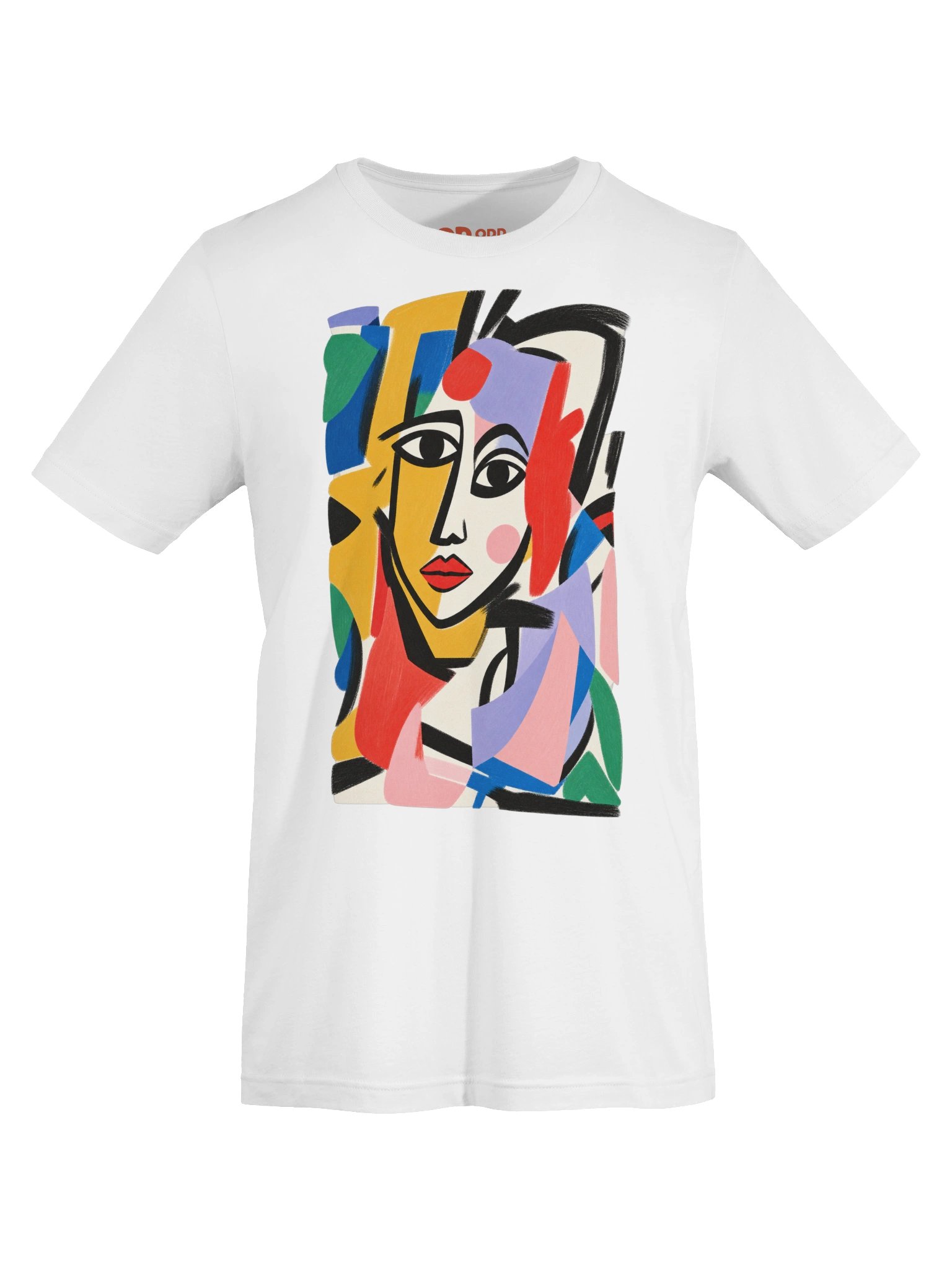 Modern Muse – Abstract Cubist Art T-Shirt product image (6)