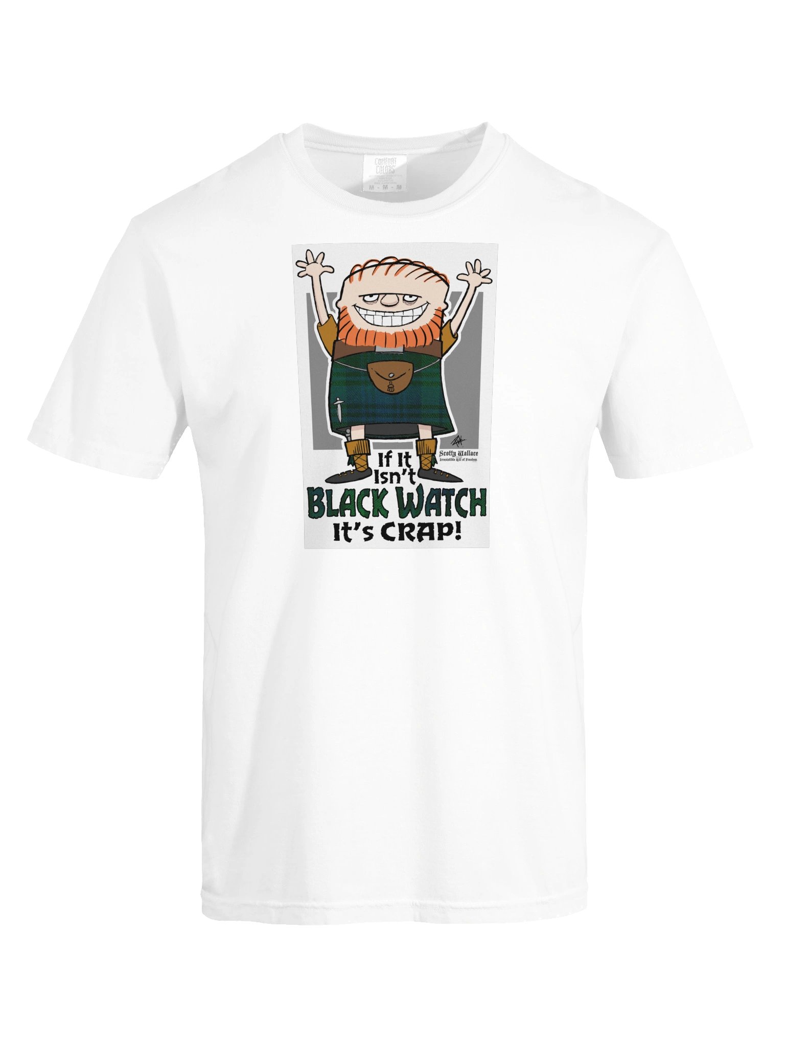Black Watch Tartan - Funny Scottish Humor Scotty Wallace product image (243)
