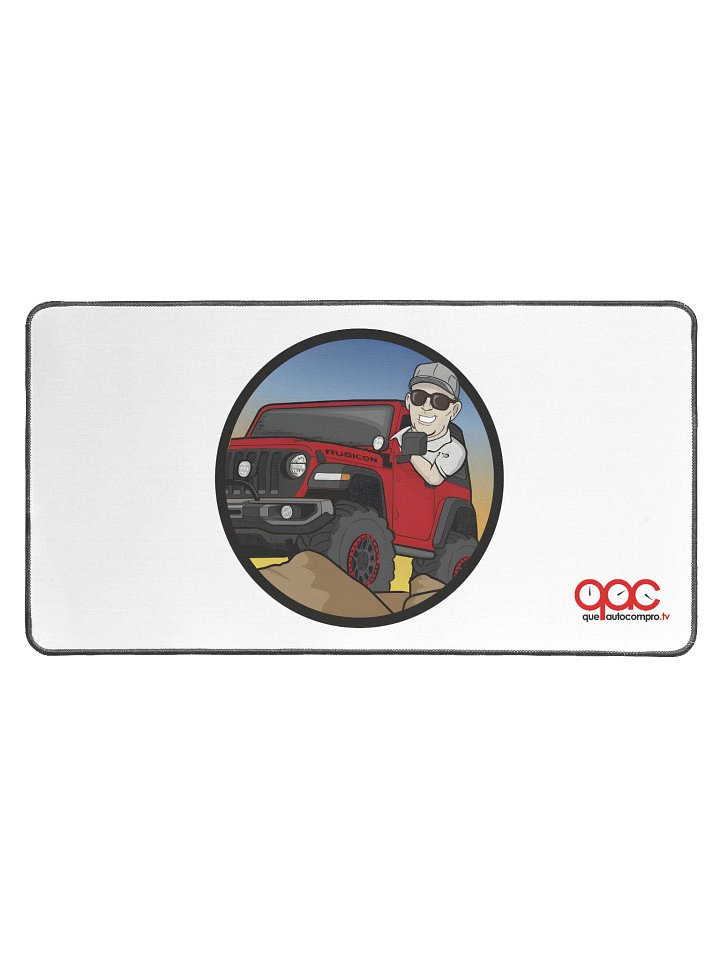 QAC Off-Road Adventure Desk Mat – 3mm Neoprene Gaming & Office Desk Pad product image (1)