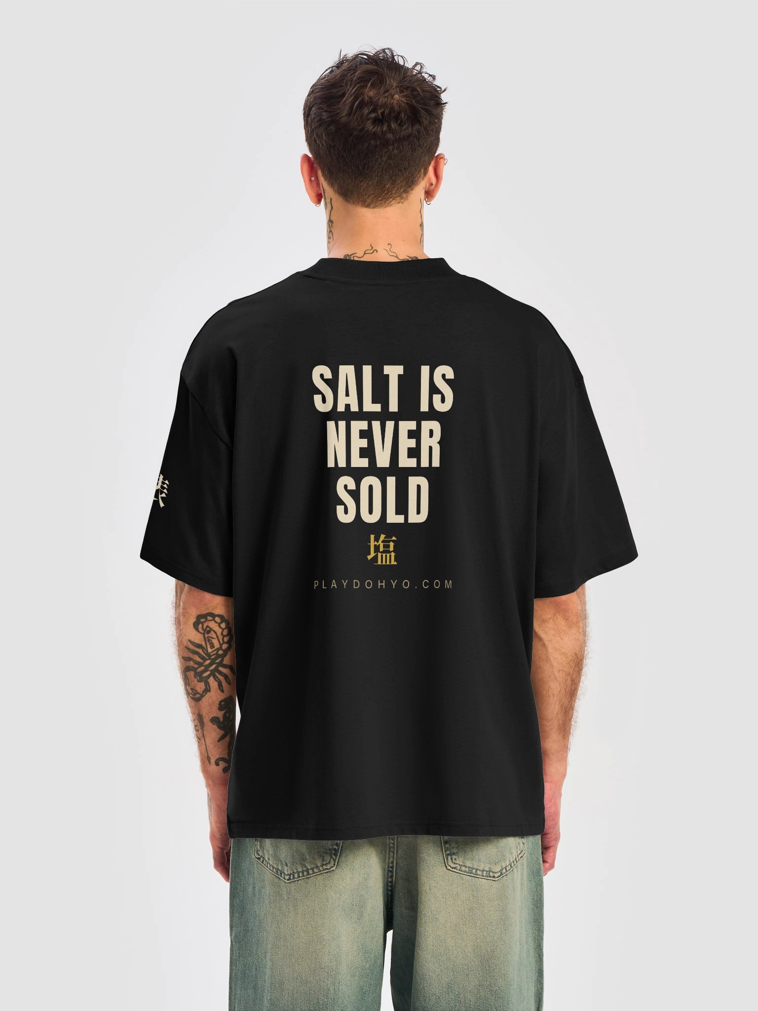 Salt Is Never Sold Tee — Black product image (1)