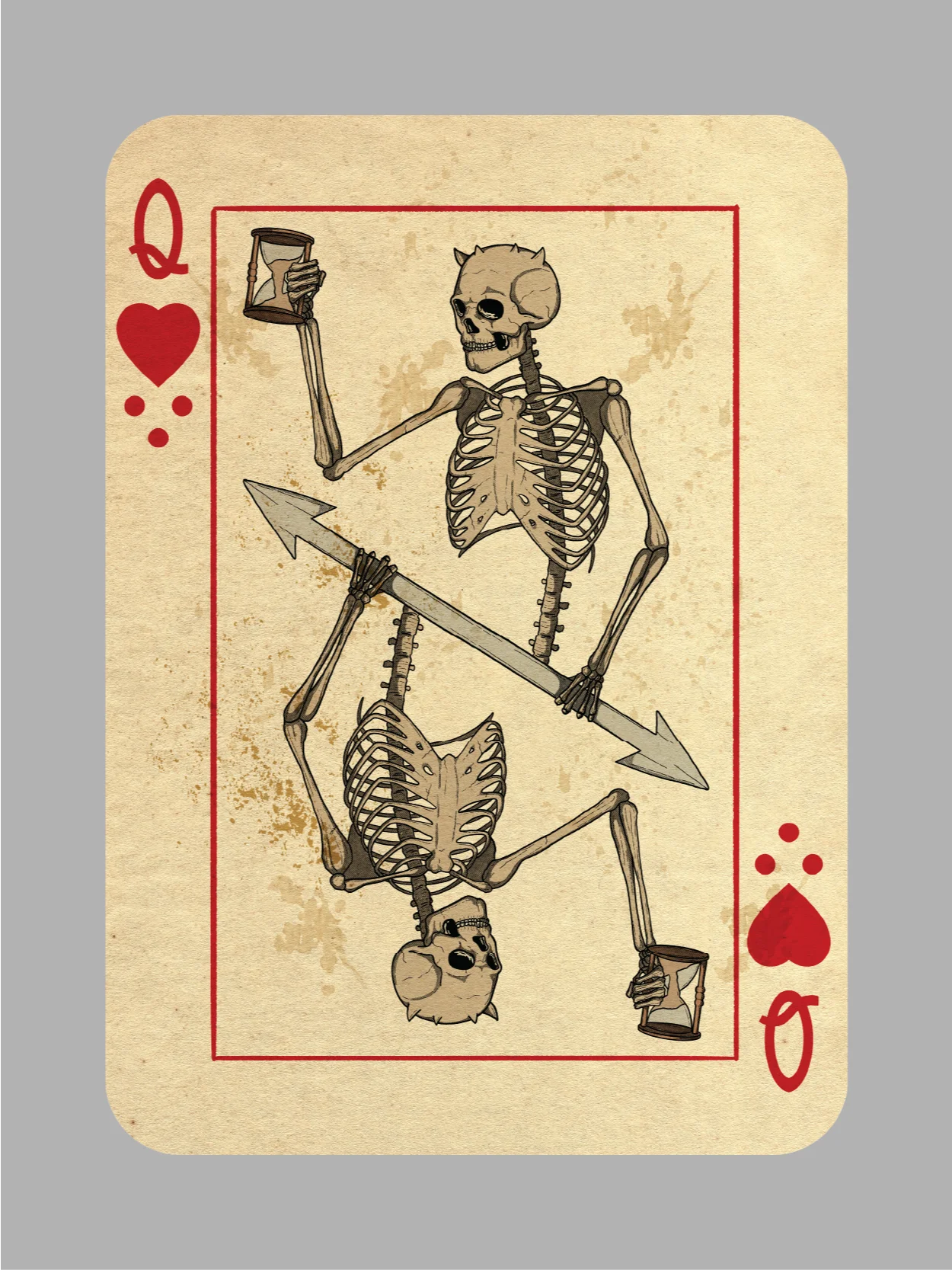 Queen Anne of Hearts Sticker product image (1)