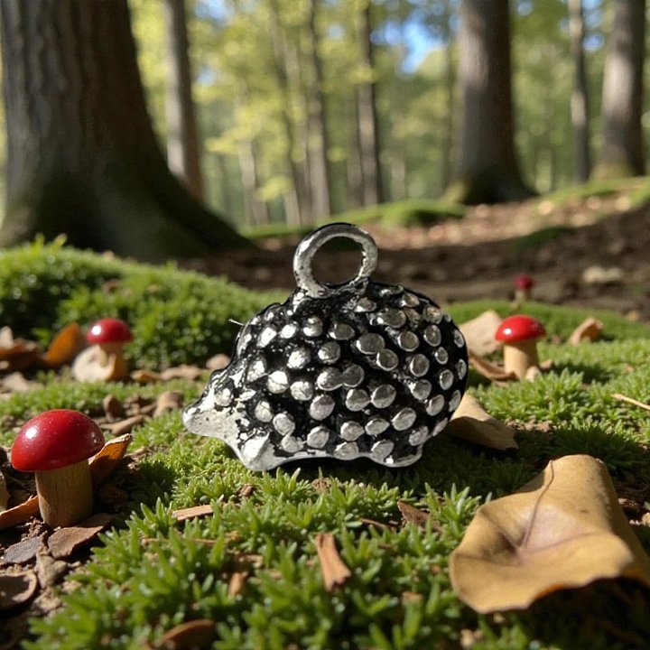 Hedgehog Silver Whinny Winners Braid and Bridle Charms for Horses | Little Shop of Ponies product image (1)