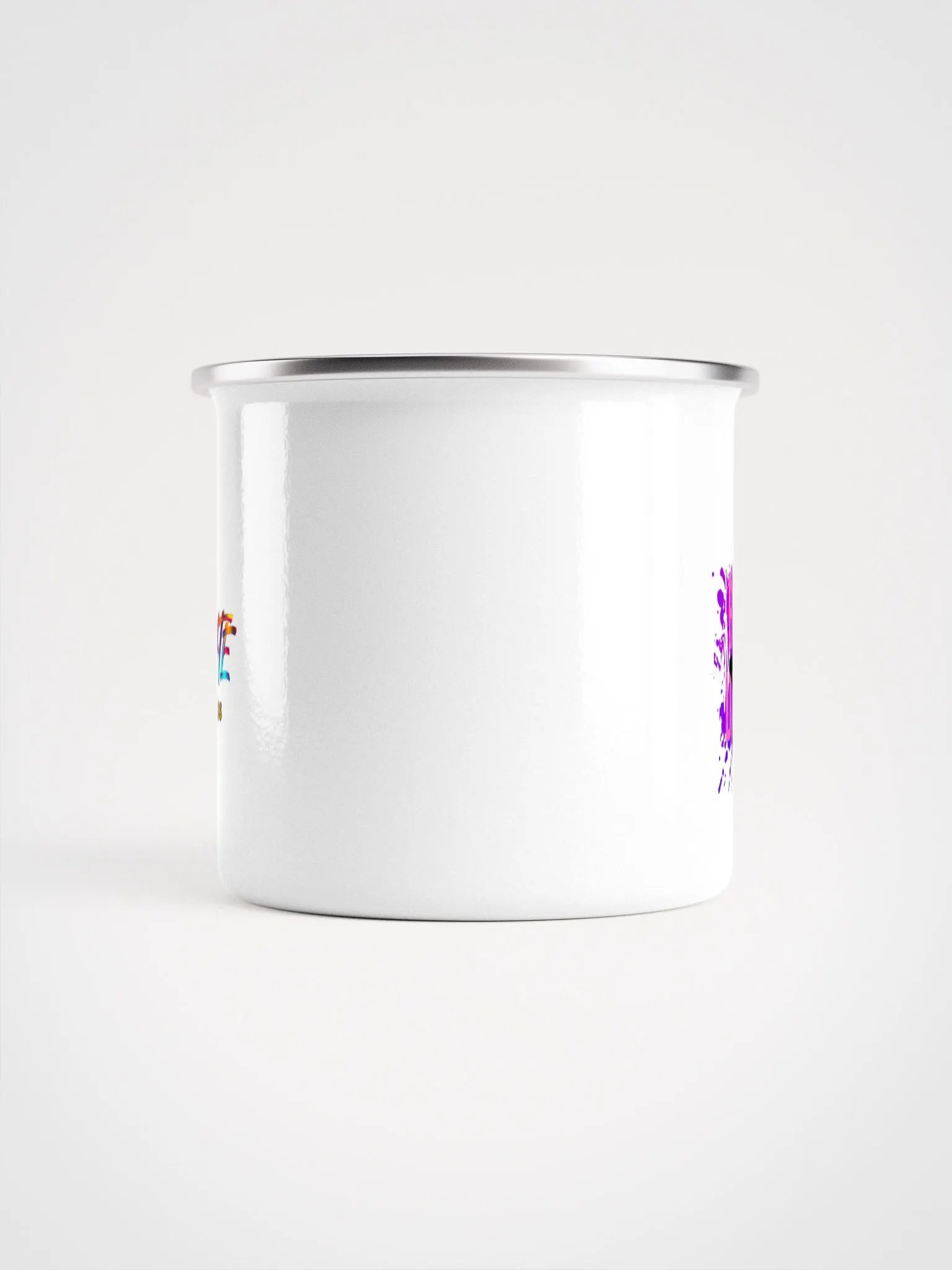 Create Greatness + Born to Dance Her Silhouette Enamel Mug product image (2)